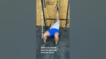 Single Arm Inverted TRX Row