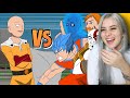 REAGINDO a SAITAMA vs TODO MUNDO - VOICE MAKERS‹ Alpha ›