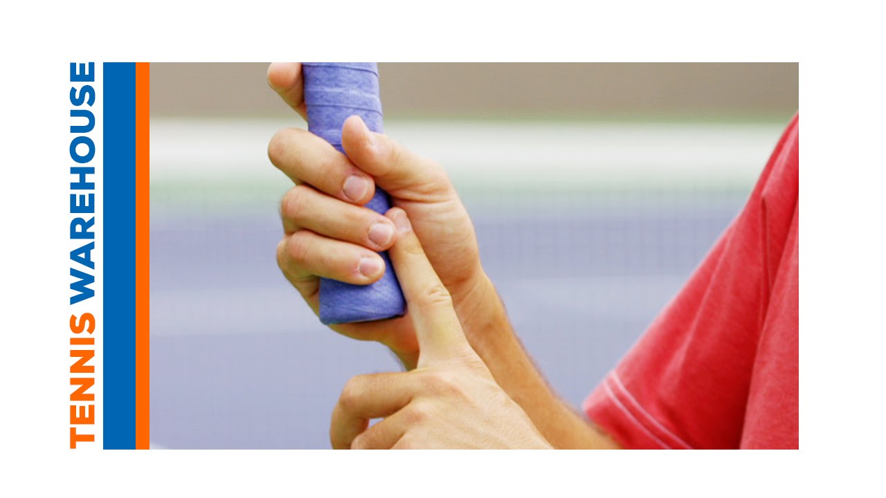 Tennis Racket Grip Size Hand Chart