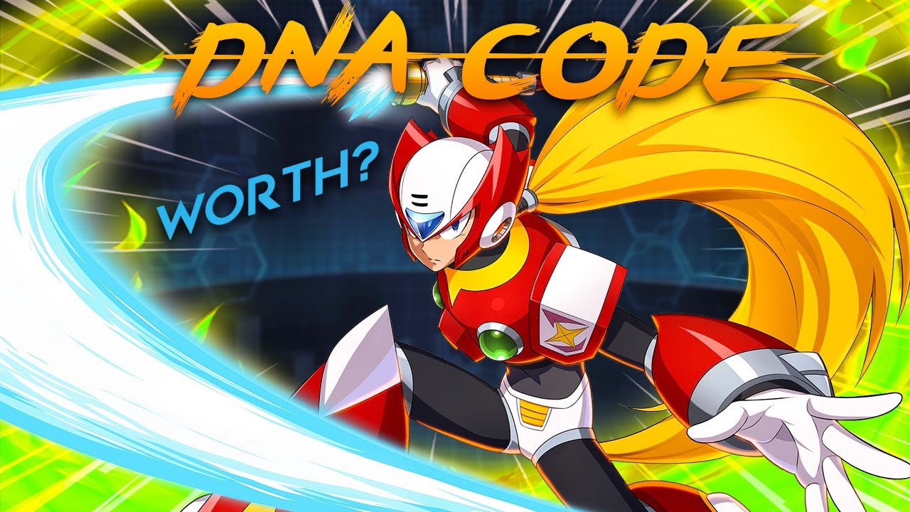 Zero DNA Buff Worth? MegaMan X DiVE DNA Code YouTube