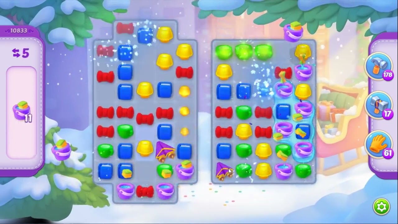 Homescapes Level 10833 - NO BOOSTERS 🏠 | SKILLGAMING ✔️