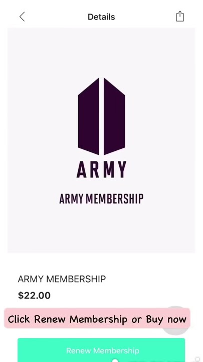 Tutorial: How to buy BTS GLOBAL  FANCLUB ARMY - Membership
