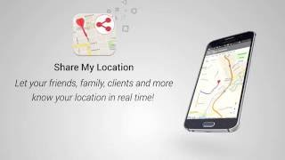 Share My Location Android App Video screenshot 1