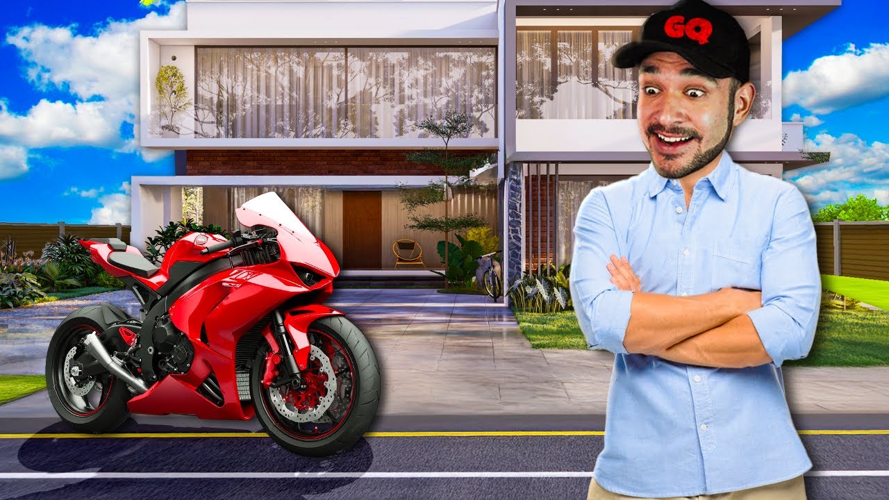 DE POBRE a DONO DE MANSÃO e MOTO no Streamer Life Simulator 2! (Streamer Rico)