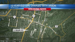 12-year-old girl charged with arson in connection with 2 fires in Suffolk, including one at a school