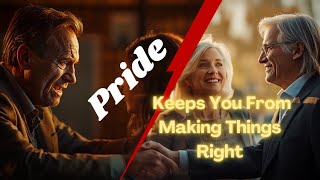 Pride Keeps You From Making Things Right  6-2-26