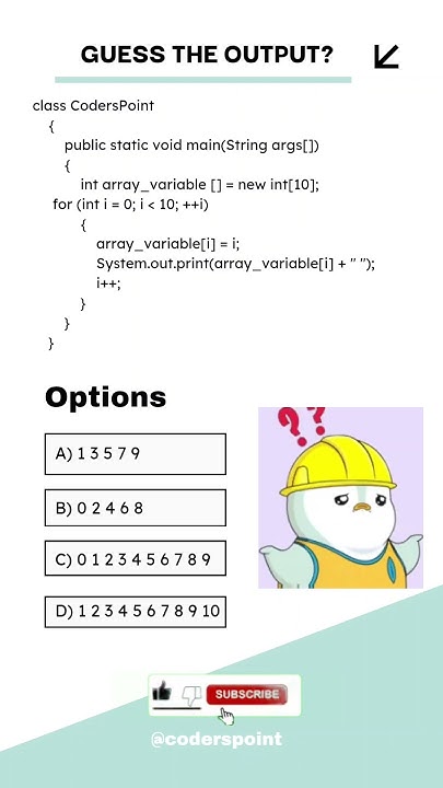 Day 6 java mcq questions | Java interview questions | java basic ...