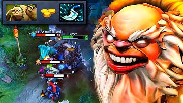 6Mins Fastest Blink Dagger Pudge OMG 24Kills 200IQ Forcestaff Build = Rampage in 5K Ranked🔥