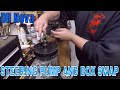 NEW STEERING BOX AND POWER STEERING PUMP FOR OUR LS SWAPPED NOVA