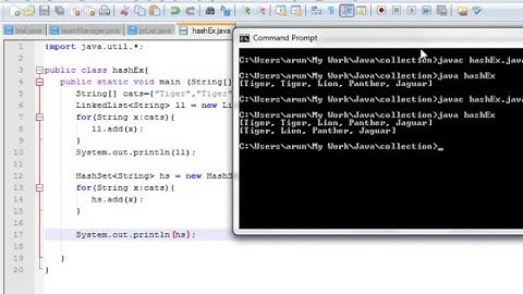 Hashset in Java Programming Language (Hindi)
