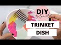 How to make a Jewelry Dish Using Tissue Paper