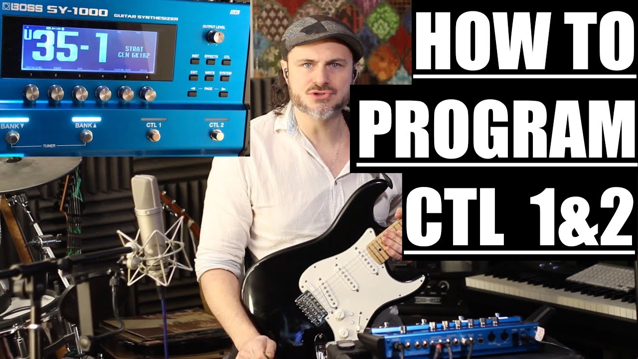 Watch HOW TO PROGRAM THE CTL PEDALS BOSS SY-1000 w/ ALEX HUTCHINGS on YouTube Watch HOW TO PROGRAM THE CTL PEDALS BOSS SY-1000 w/ ALEX HUTCHINGS on YouTube