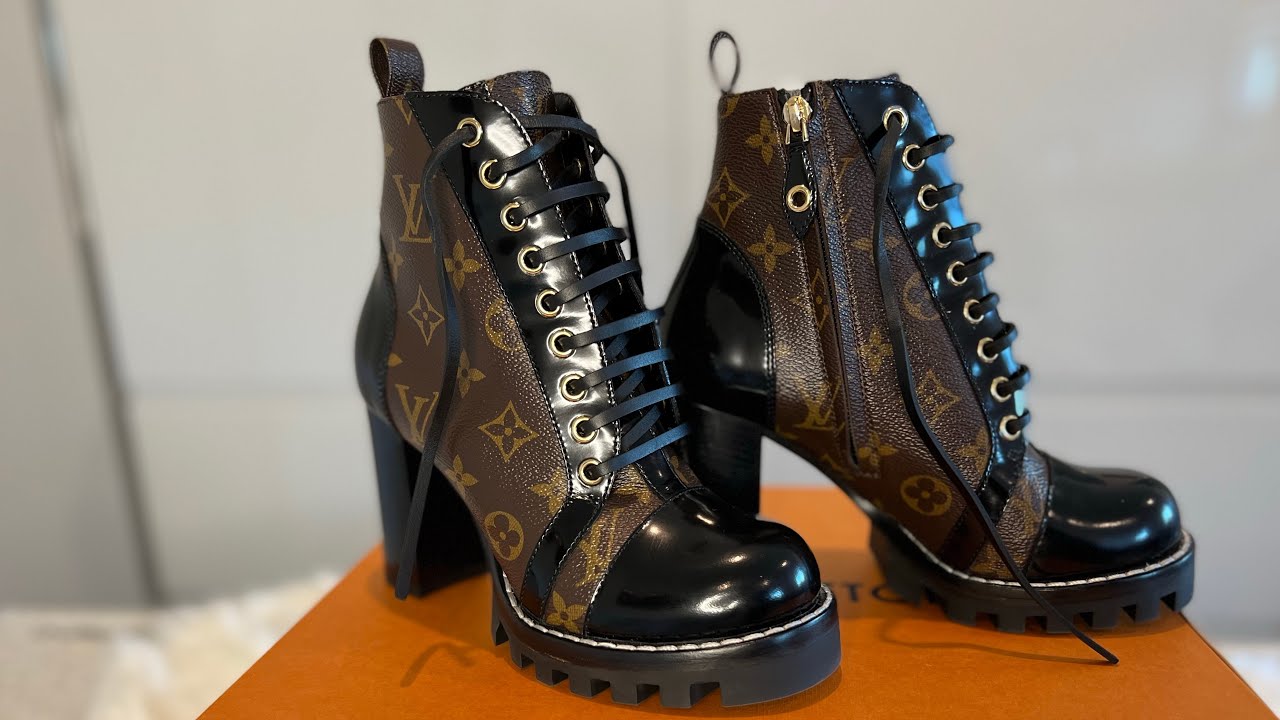 Unboxing Louis Vuitton Silhouette Ankle Boot 