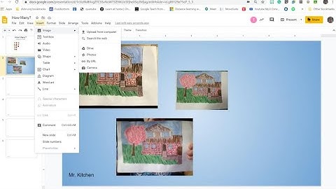 Adding Your Own Photos in Google Slides