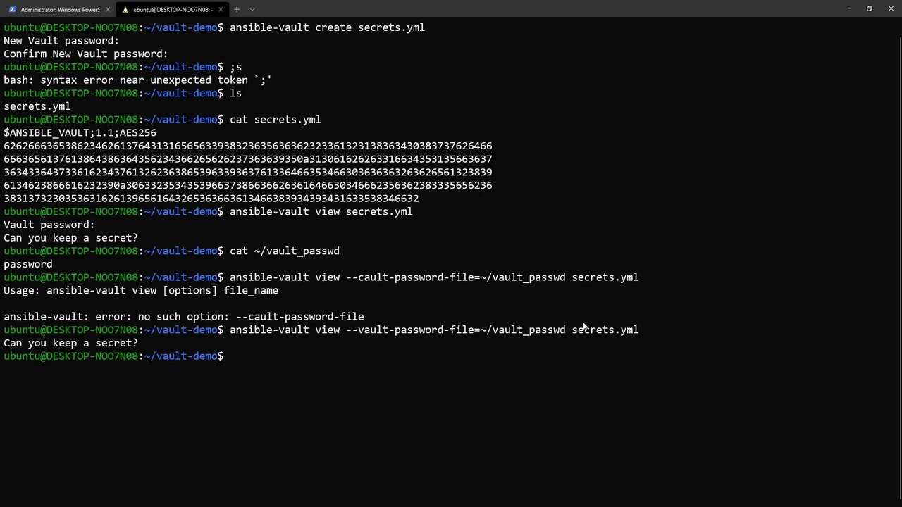Follow this Ansible Vault example for encryption best practices | TechTarget Follow This Ansible Vault Example For Encryption Best Practices | Techtarget