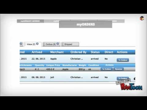 myGermany Account : Easy Package Forwarding - video from myGermany