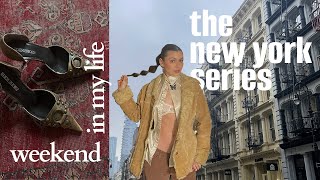 weekend in my life NYC | apartment updates, how I've been doing my makeup, karaoke