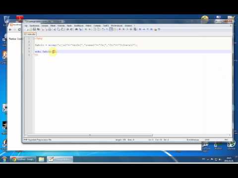 PHP Tutorial - 11 - Társított Array