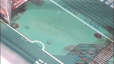 [TUTORIAL] Desolder e solder nand for console open PARTE 3