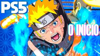 O NOVO Jogo do NARUTO no PS5 - O Início DUBLADO em Português 