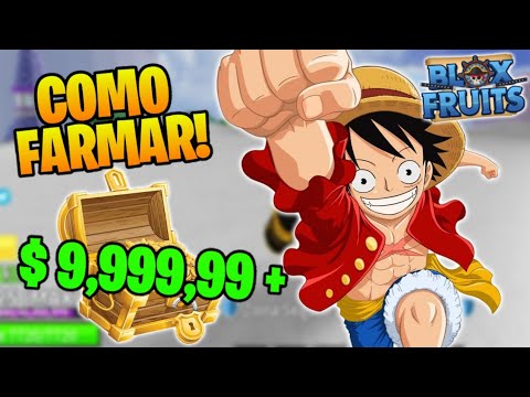 COMO CONSEGUIR MUITO DINHEIRO NO BLOX FRUITS (ROBLOX) 