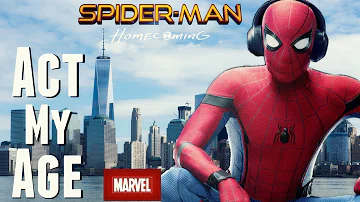 How old is Spiderman in homecoming?