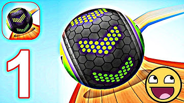 Going Balls - Gameplay Walkthrough Part 1 Levels 1-15 (Android, iOS)