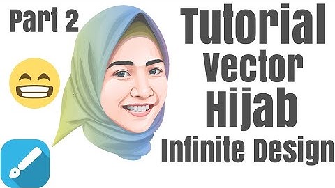 Tutorial Hijab Dengan Gradient Infinite Design Part 2