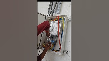 DB Connection Step by Step | Electrical DB Wiring | MCB Connection | #electrical #dbconnection