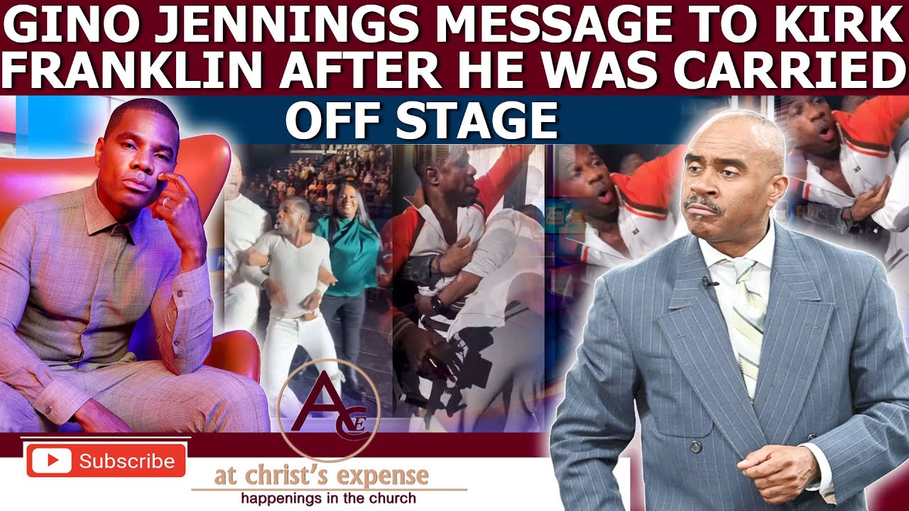 GINO JENNINGS MESSAGE TO KIRK FRANKLIN AFTER HE WAS CARRIED OFF STAGE
