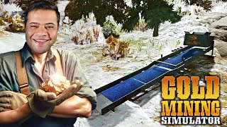 Gold Mining Simulator #01 - DE VOLTA AO GARIMPO EM BUSCA DA RIQUEZA