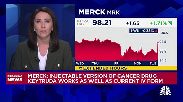 Injectable version of cancer drug Keytruda works as well as current IV form: Merck