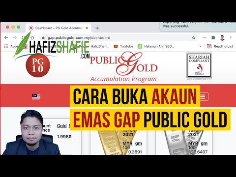 Video: Cara Membuka Akaun Emas