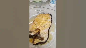 Самая ВКУСНАЯ РЫБА ЗУБАТКА рецепт СТЕЙКА #shorts