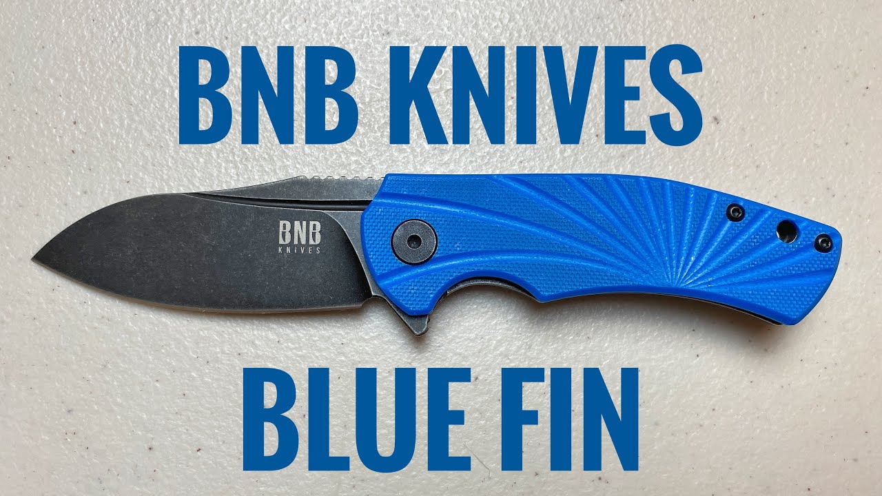 BnB Knives Blue Fin (Tabletop Overview)