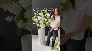 Realistic Faux Wedding Florals You Need for 2026-2027! #2026bride #2027bride #weddingplanning