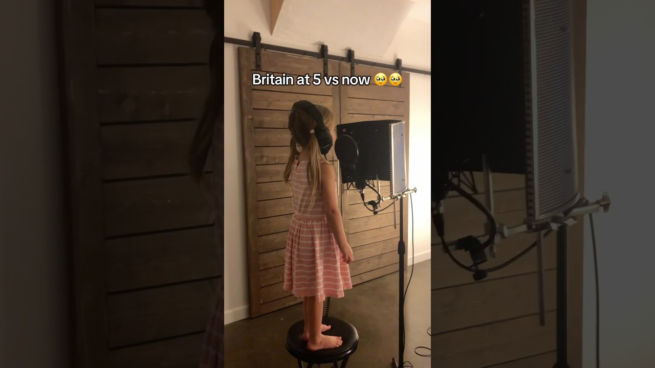 Throwback to little Britain singing 🥹❤️