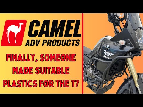 Camel ADV made replacement Tenere 700 Panels!