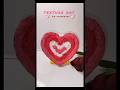 Beautiful Heart Texture Art 🎨 | Easy DIY Love Art | Valentine Special💖