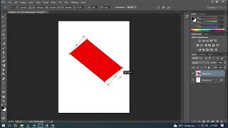 How to draw parallelogram in photoshop | How to draw parallelogram | Adobe Photoshop tutorial |