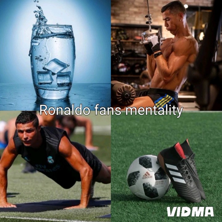 Ronaldo fans mentality 🗿 viral football siu footballer messi sui messironaldo 