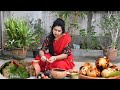 Easy way to prepare traditional litti chokha and dhone patar chutney at home  flavour of kitchen 