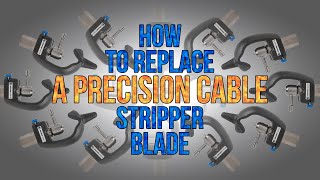 How To Replace a Precision Cable Stripper Blade (CST-25RB) - Jonard Tools