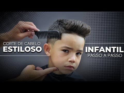 PASSO A PASSO - CORTE SOCIAL INFANTIL EM CABELO QUE ARREPIA / Farley  Santiago 