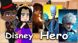 Disney Villains React to Dreamworks Hero + Megamind [Part 1+2]| Gacha Club | Full Video