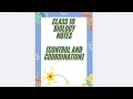 @class10notes biology Chapter--(Control and coordination)