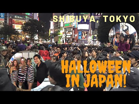 World's Largest Halloween Street Party | Shibuya, Tokyo Japan