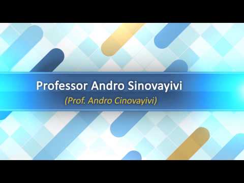 İman edən alimlər - Professor Conatan Uelz, Professor Andro Sinovayivi