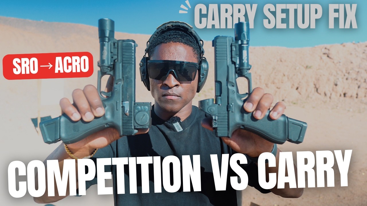 Почему я перешёл с SRO на ACRO для скрытого ношения оружия