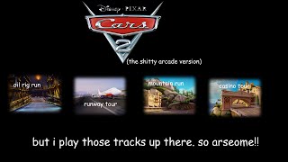 Cars 2: The Video Game (Arcade) Modding - Playing inaccessibleunused tracks